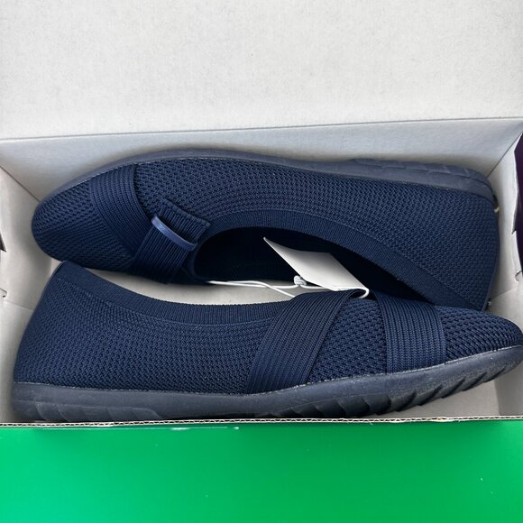 GLORIA VANDERBILT SIZE 9 /DEBBIE/ NAVY BLUE/ FLATS LOAFERS/ NEW WOMEN'S SHOES - Picture 3 of 6